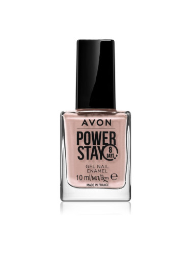 Avon Power Stay дълготраен лак за нокти цвят Nude Silhouette 10 мл.