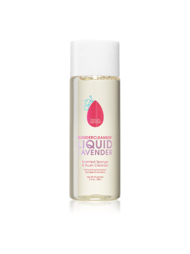 beautyblender® Blendercleanser Liquid Lavender течен продукт за почистване на гъби за грим 90 мл.