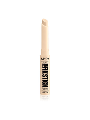 NYX Professional Makeup Pro Fix Stick коректор за уеднаквяване цвета на кожата цвят 01 Pale 1,6 гр.