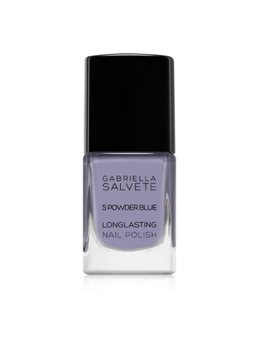 Gabriella Salvete Longlasting Enamel дълготраен лак за нокти със силен гланц цвят 5 Powder Blue 11 мл.
