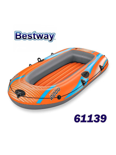 Лодка надуваема Bestway 61139 Kondor Elite 2000, 196x106 см