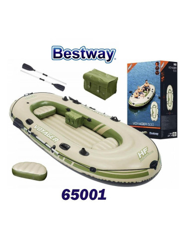 Лодка надуваема Bestway 65001 Hydro Force Voyager 500, 348x141 см