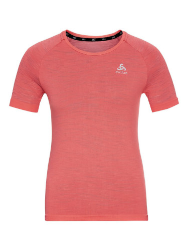 Odlo Blackcomb Ceramicool T-Shirt Siesta/Space Dye S Тениска с къс ръкав за бягане
