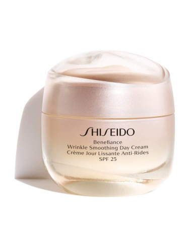Shiseido Benefiance Wrinkle Smoothing Day Cream, Дневен крем против бръчки SPF25, 50 ml