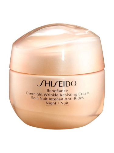 Shiseido Benefiance Overnight Wrinkle Resisting Cream нощен крем против бръчки 50 ml