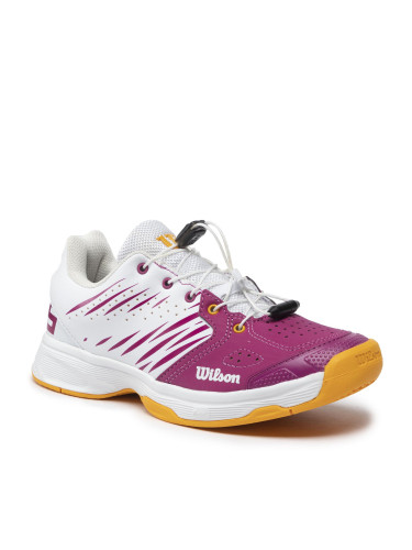 Обувки Wilson Kaos Jr 2.0 Ql WRS329130 Baton Rouge/Wht/Saffron
