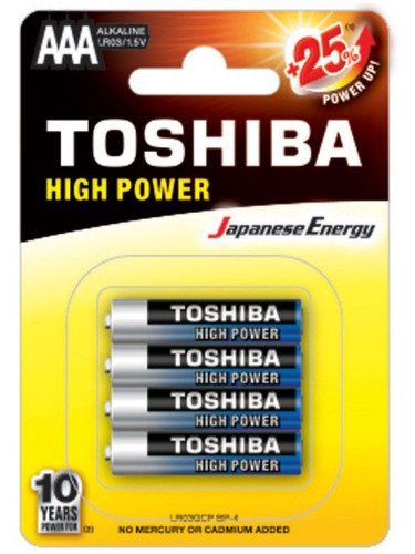 Батерия AAA Toshiba LR03GCP