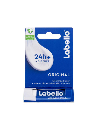 Labello Original 24h Moisture Lip Balm Балсам за устни 4,8 g