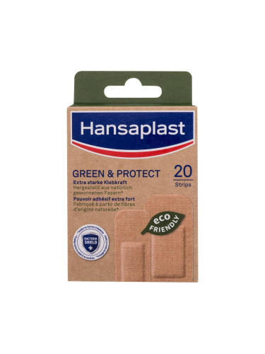 Hansaplast Green & Protect Plaster Лепенки Комплект