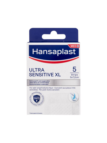Hansaplast Ultra Sensitive XL Plaster Лепенки Комплект