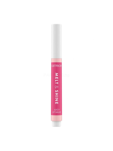 Catrice Melt & Shine Juicy Lip Balm Балсам за устни за жени 1,3 гр Нюанс 060 Malibu Barbie