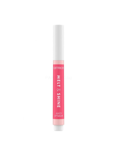 Catrice Melt & Shine Juicy Lip Balm Балсам за устни за жени 1,3 g Нюанс 050 Resting Beach Face