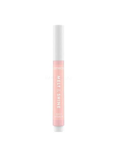 Catrice Melt & Shine Juicy Lip Balm Балсам за устни за жени 1,3 g Нюанс 010 Shell Yeah!