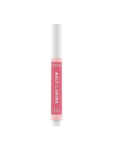 Catrice Melt & Shine Juicy Lip Balm Балсам за устни за жени 1,3 g Нюанс 020 Beach Blossom