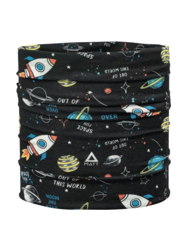 Matt COOLMAX ECO Детски протектор за врата, черно, размер