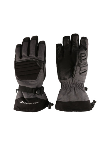 Men's gloves with PTX membrane ALPINE PRO DERD black