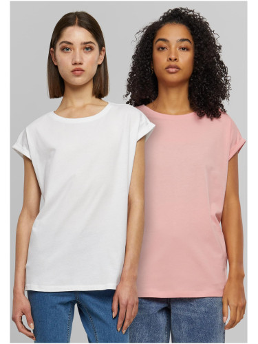 Urban Classics Extended Shoulder Tee 2-Pack Women's T-Shirt
