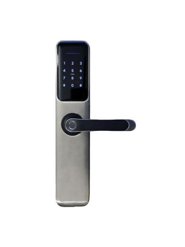 ТТLock електронна “смарт” брава с RFID чипове ( карти) , ПИН код , пръстов отпечатък за офиси, домове и AIRBNB имоти -ASD H9B