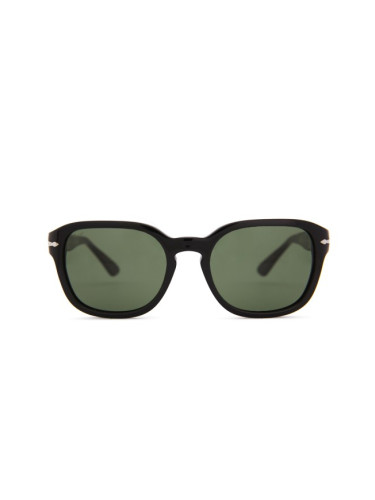 Persol Po3305S 95/31 54 - правоъгълна слънчеви очила, unisex, черни