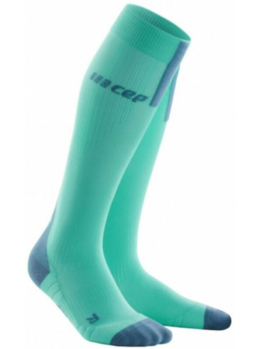 CEP WP40BX Compression Tall Socks 3.0 Mint-Grey II Чорапи за бягане