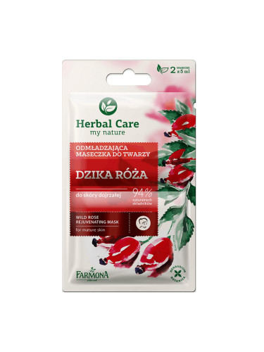 Подмладяваща маска за лице Дива Роза Farmona Herbal Care