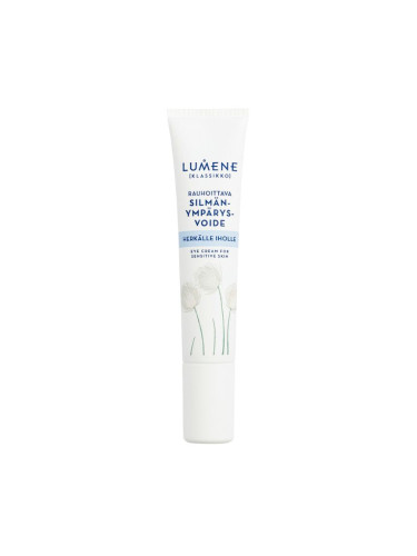 Успокояващ околоочен крем за чувствителна кожа Lumene Klassikko eye cream for sensitive skin