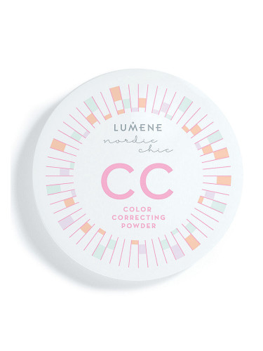 Двуцветна пудра - коректор Lumene Nordic Chic CC Color Correcting Powder