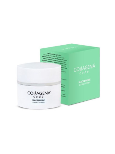 Крем срещу пигментни петна и несъвършенствата по кожата Niacinamide correct cream COLLAGENA Codé