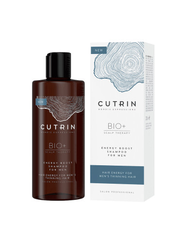 Биоактивен стимулиращ растежа шампоан против косопад за мъже Cutrin Bio+