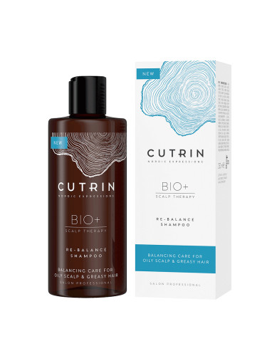 Биоактивен хидратиращ шампоан за мазна коса и скалп Cutrin Bio+