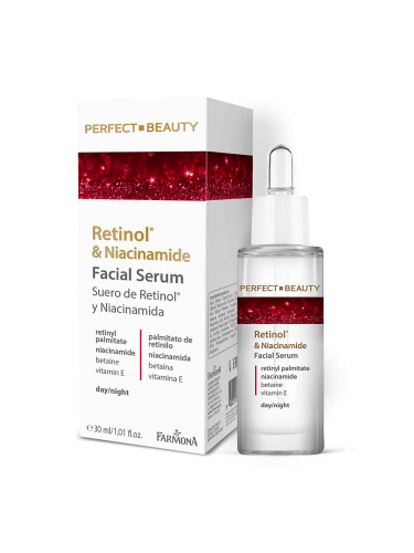 Серум за лице против бръчки Ретинол и Ниацинамид Farmona Perfect Beauty