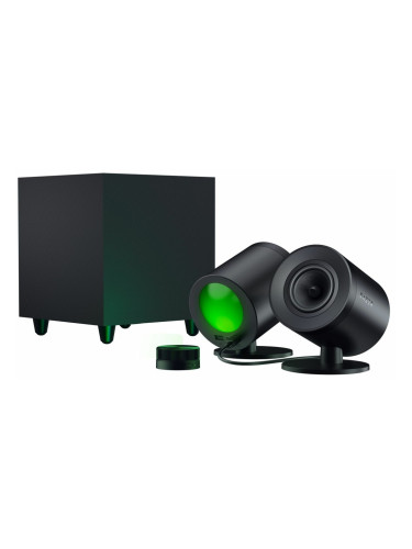 Тонколони Razer Nommo V2 Pro, 2.1, Bluetooth 5.3, USB, черни, THX Spatial Audio, Chroma RGB