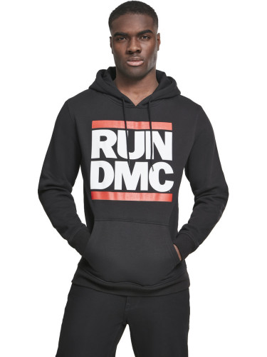 Run DMC Дреха с качулка Logo Black XS