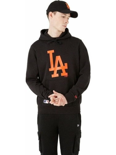 Los Angeles Dodgers MLB Seasonal Team Logo Black/Orange S Суичъра