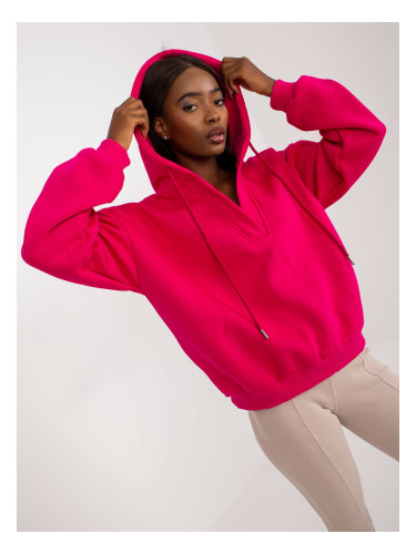 Basic Fuchsia Hoodie