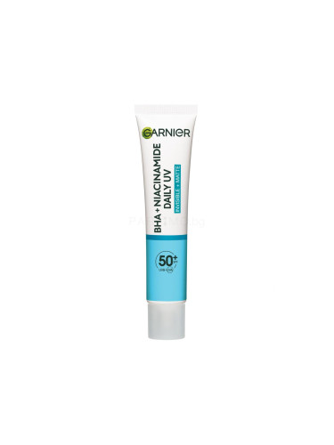 Garnier Pure Active BHA + Niacinamide Daily UV Anti-Imperfection Fluid SPF50+ Дневен крем за лице 40 ml