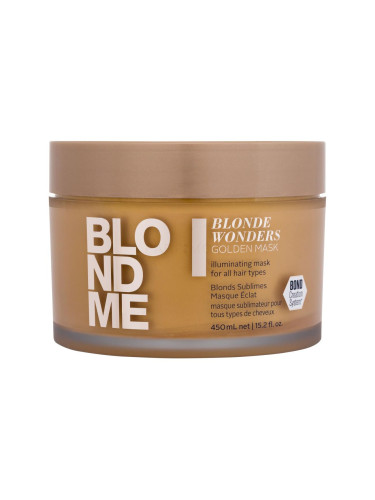 Schwarzkopf Professional Blond Me Blonde Wonders Golden Mask Маска за коса за жени 450 ml