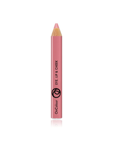 Oriflame OnColour многофункционални молив за очи, устните и скули цвят Pink Litchi 1,55 гр.