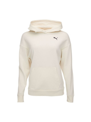 Puma BETTER ESSENTIALS HOODIE TR Дамски суитшърт, бежово, размер