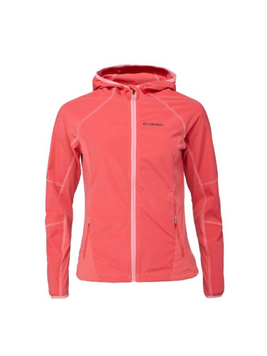 Columbia SWEET AS II W SOFTSHELL HOODIE Дамско софтшел яке, розово, размер