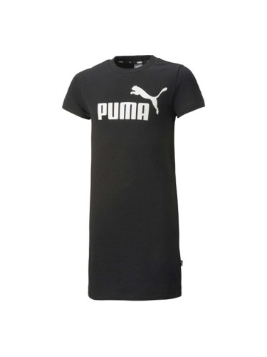 Puma ESSENTIALS + LOGO DRESS TR G Рокля за момичета, черно, размер
