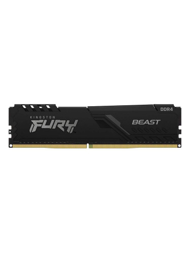 Memory Gaming Desktop Kingston 16GB 3200MT/s DDR4 CL16 DIMM FURY Beast Black KF432C16BB/16