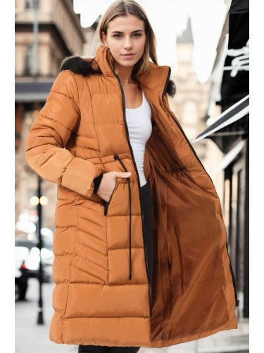 Z6758 DEWBERRY LADIES' COAT-PLAIN PLATE