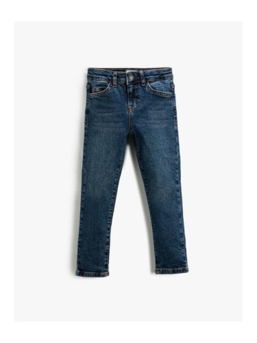 Koton Boys' Jeans Straight Leg Regular Waist - Straight Jeans