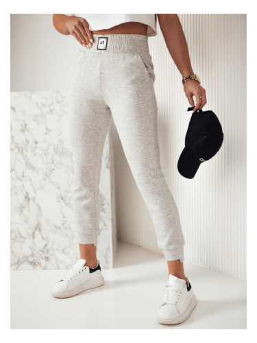 Spodnie damskie dresowe LOREN szare Dstreet