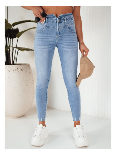 Spodnie damskie jeansowe MARIE niebieskie Dstreet