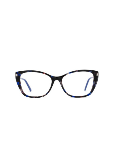 Swarovski Sk5343/V 55A 15 53 - диоптрични очила, cat eye, дамски, сини