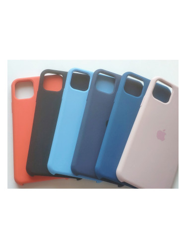 Silicone case (лого) за Apple iPhone 11 Pro Max