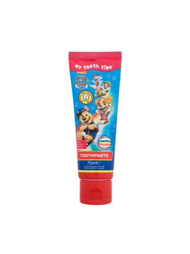 Nickelodeon Paw Patrol Toothpaste Bubblegum Паста за зъби за деца 75 ml