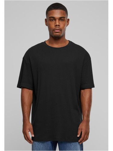 Men's Bio Oversized Rib Tee T-Shirt - Black
